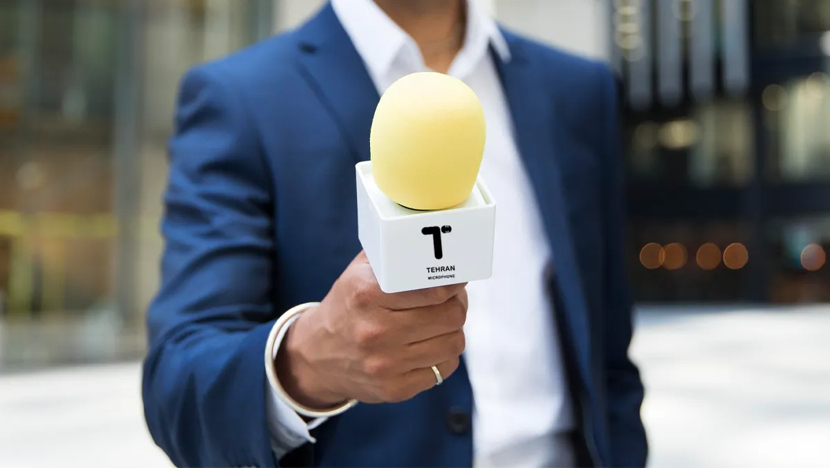 باکس میکروفون خبری